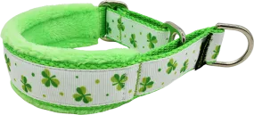 1" Lucky Dog (Neon Green) Everyday Limited Slip Collar