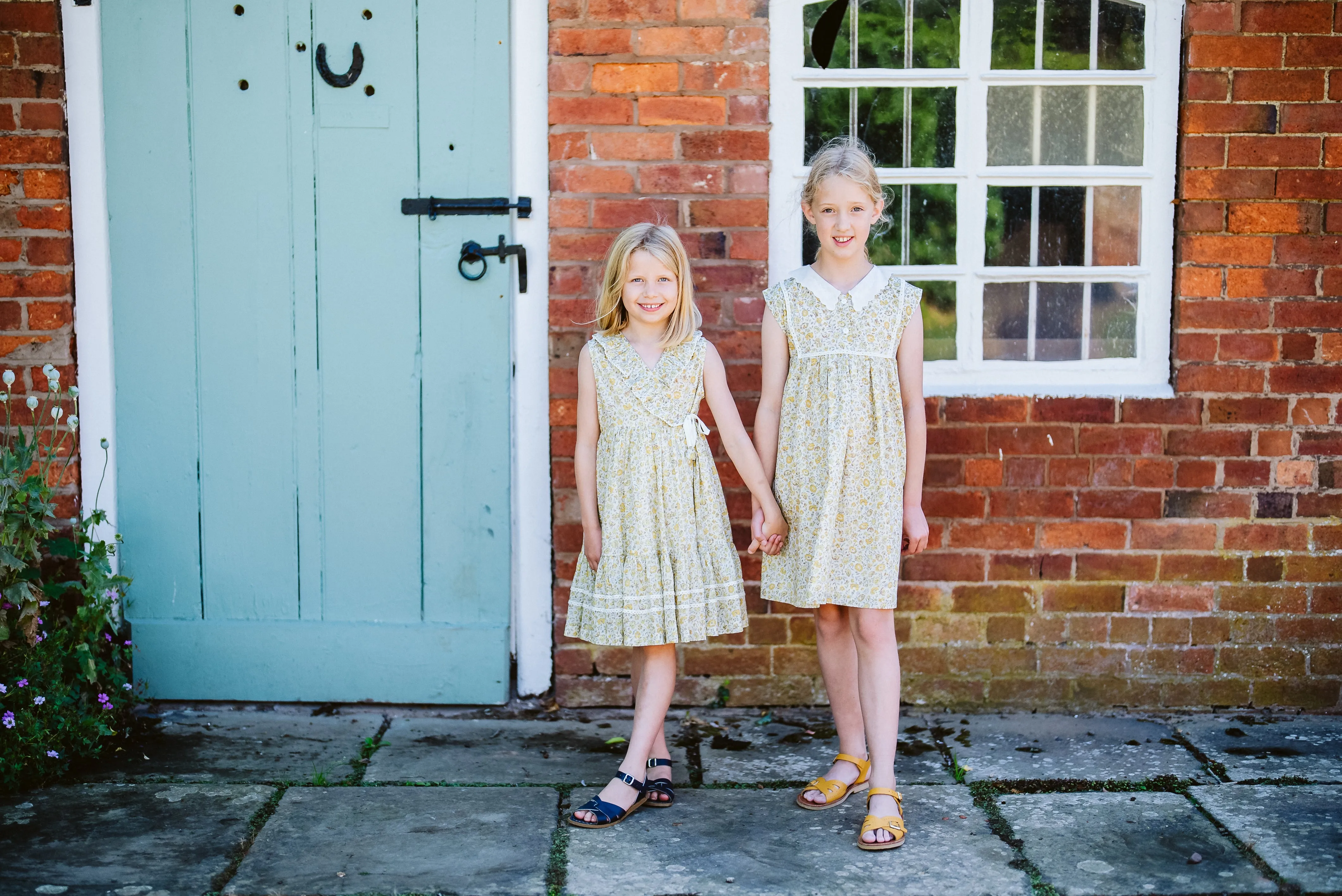 Amel Wrap Dress - Meadow Floral Sherbert