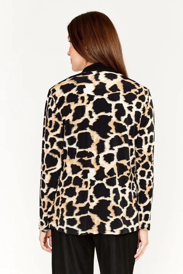 Animal Print Cardigan