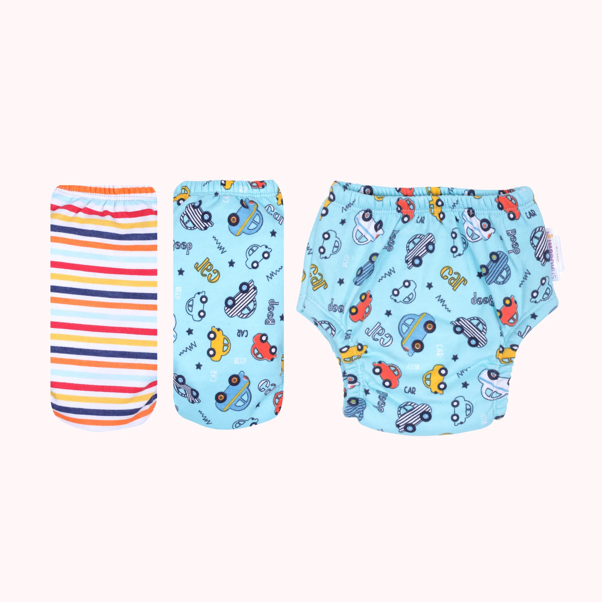 Aqua Padded Underwear for Growing Babies/Toddlers