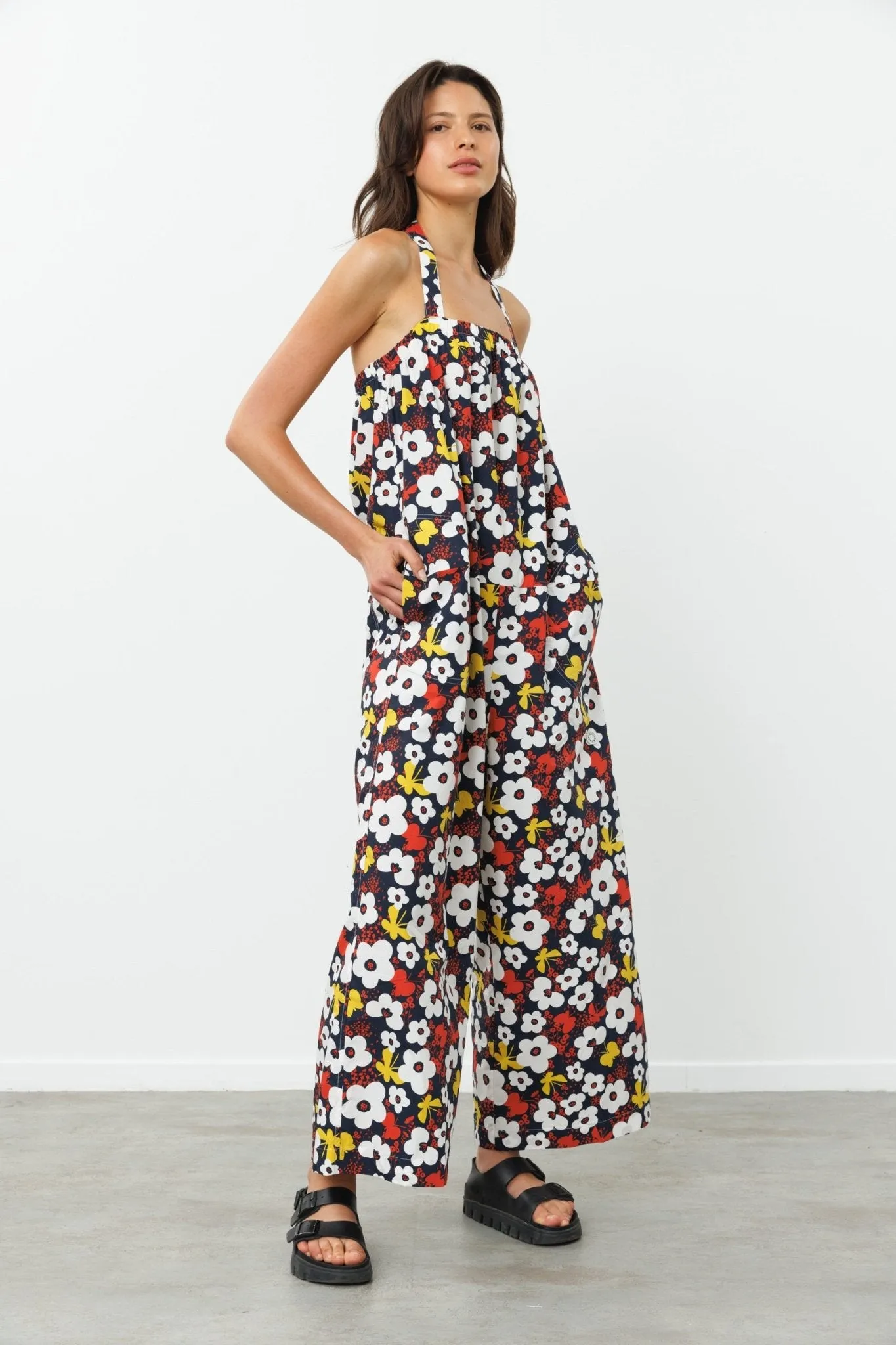 BELA Overall Flowers