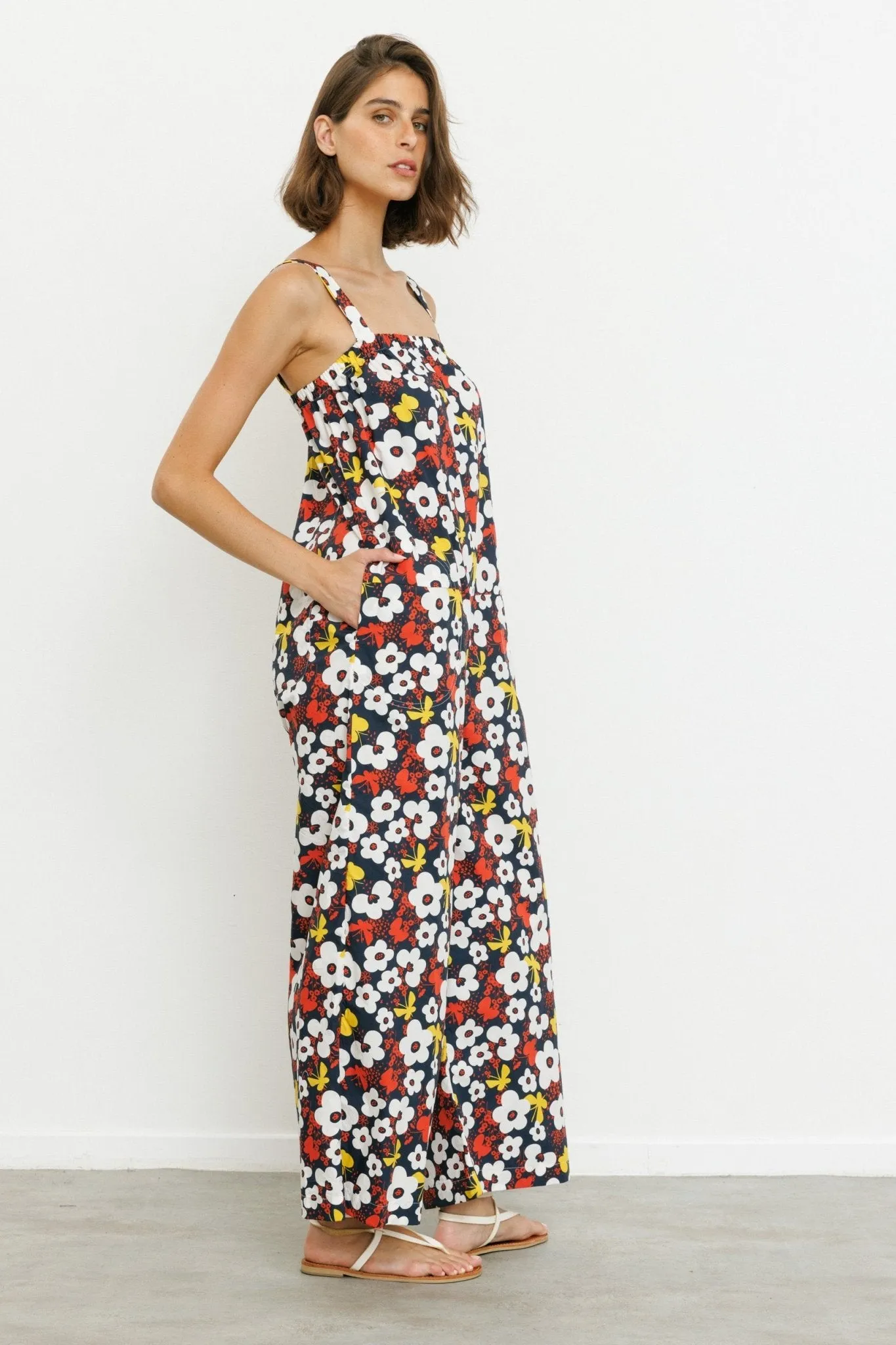 BELA Overall Flowers