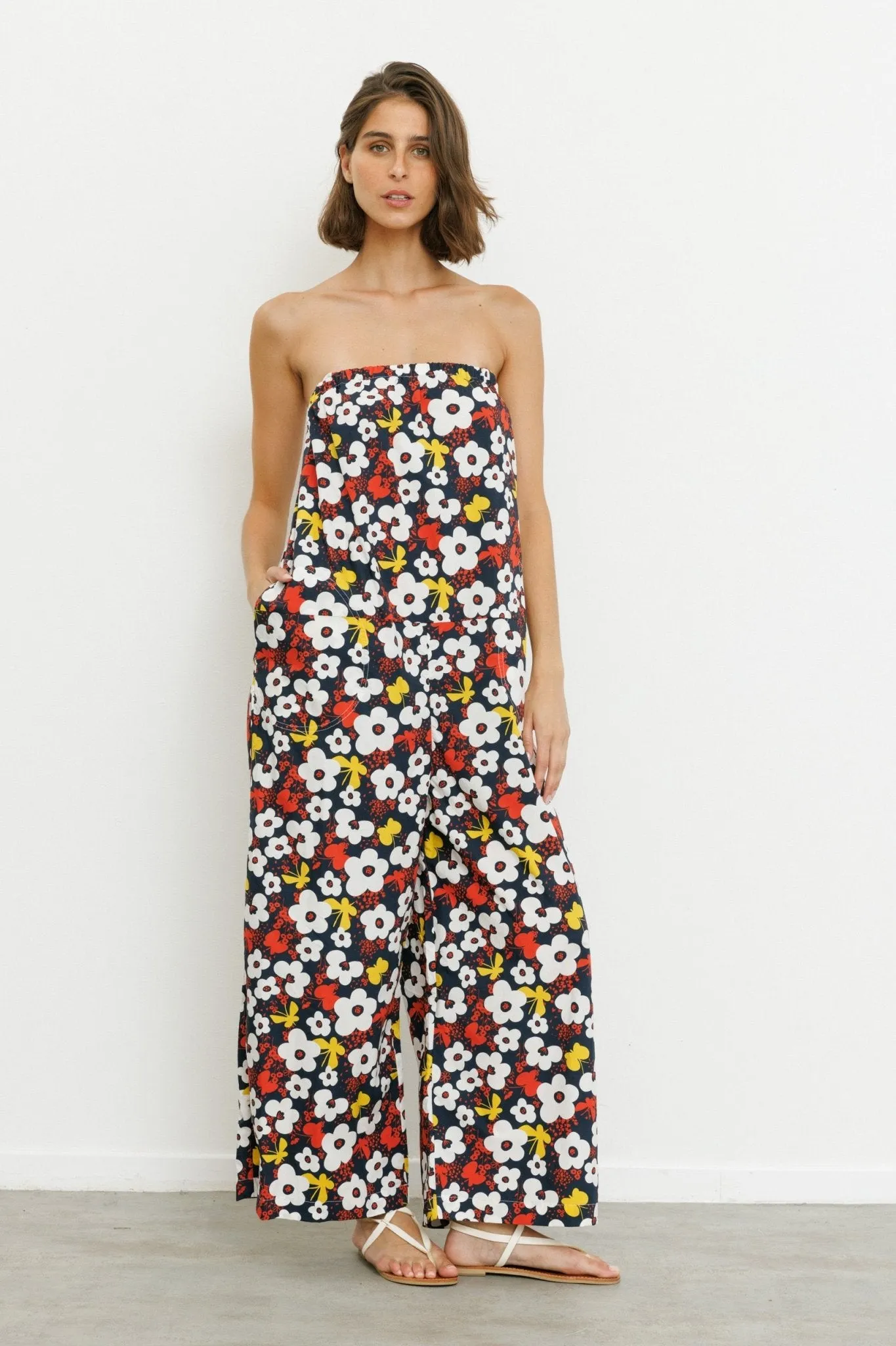 BELA Overall Flowers