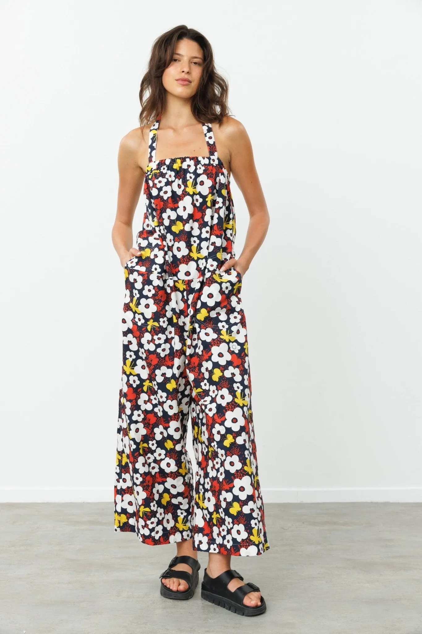 BELA Overall Flowers