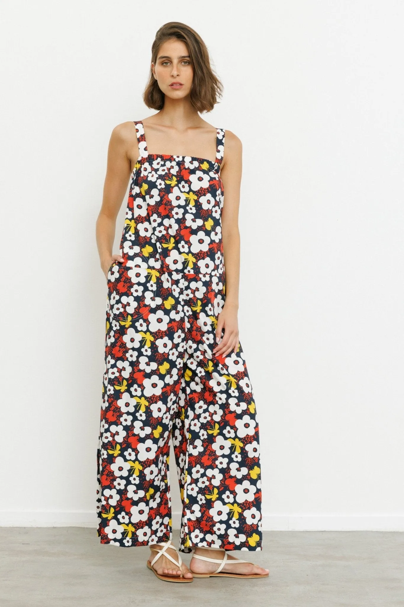 BELA Overall Flowers