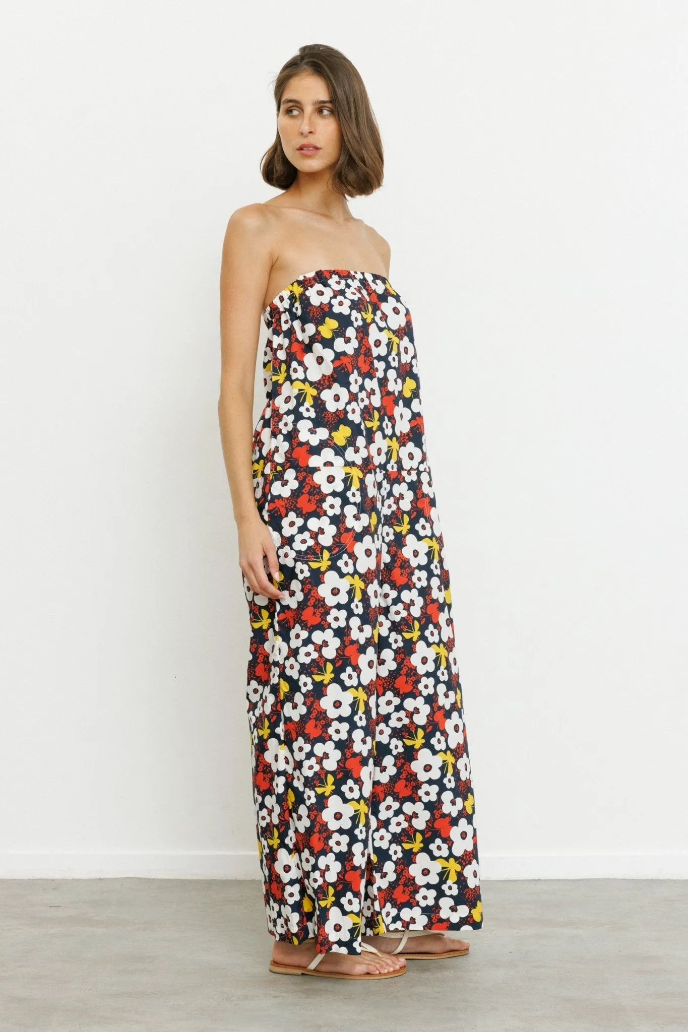 BELA Overall Flowers