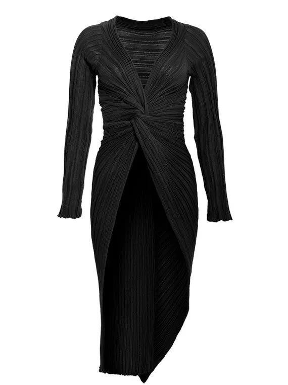 Black | Wrap Cardigan