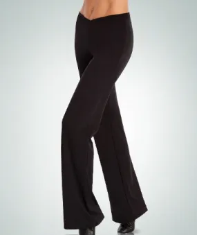 Body Wrappers Plus Size V Front Jazz Pant