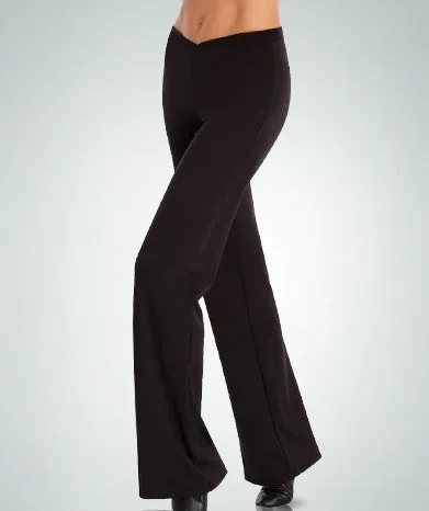Body Wrappers Plus Size V Front Jazz Pant