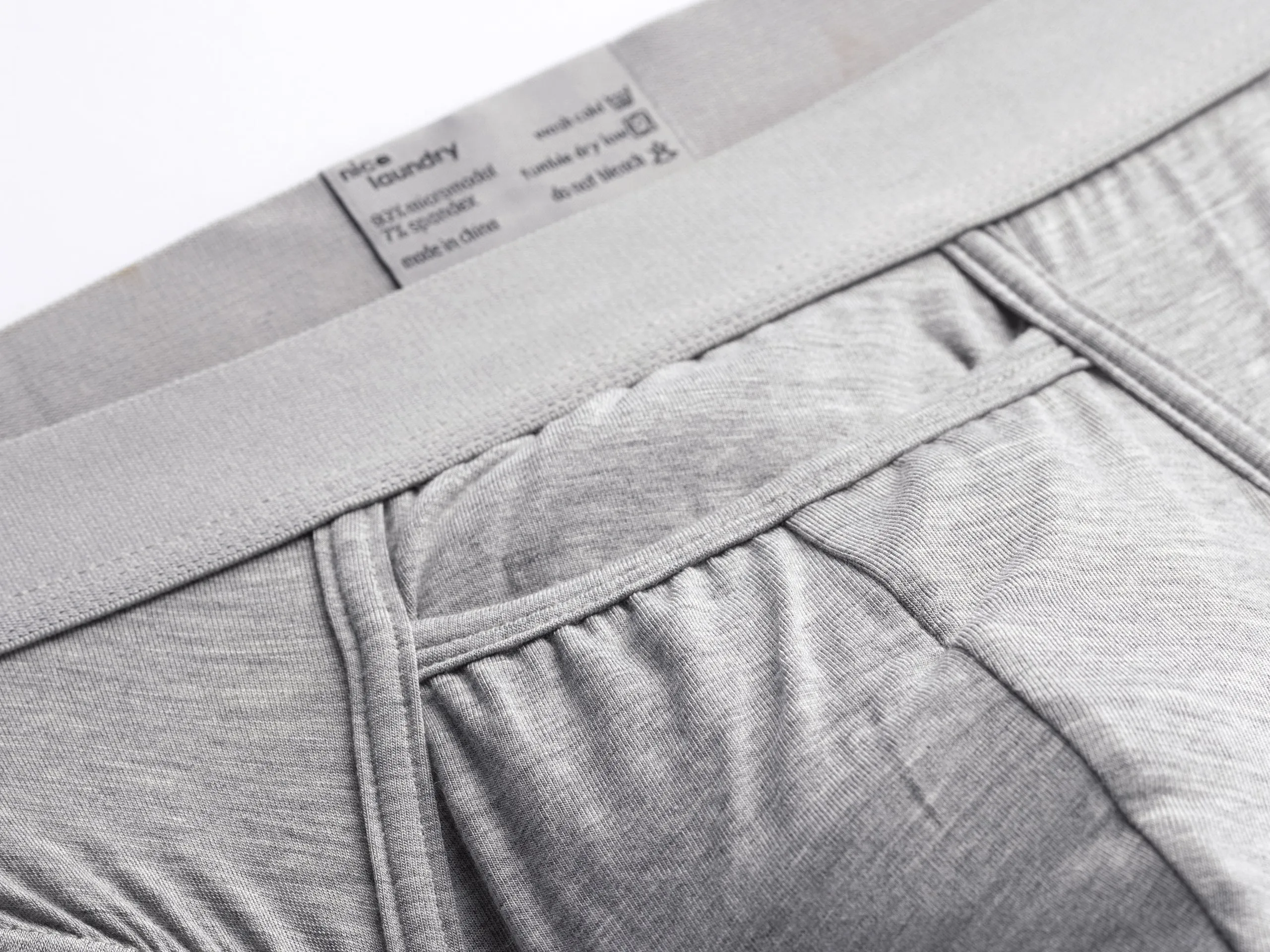 Brief ~ Heather Grey