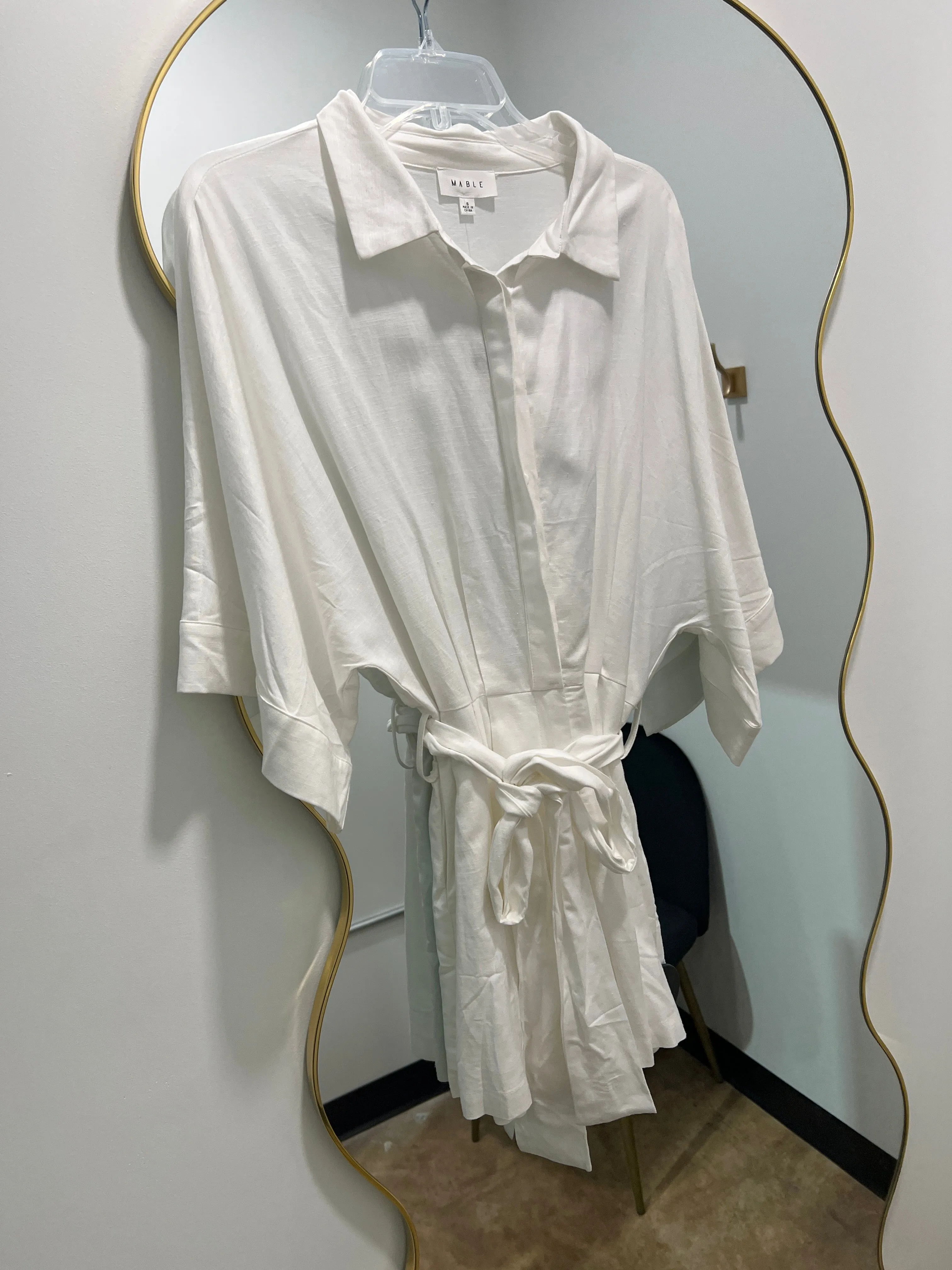 Button Down Collared Romper