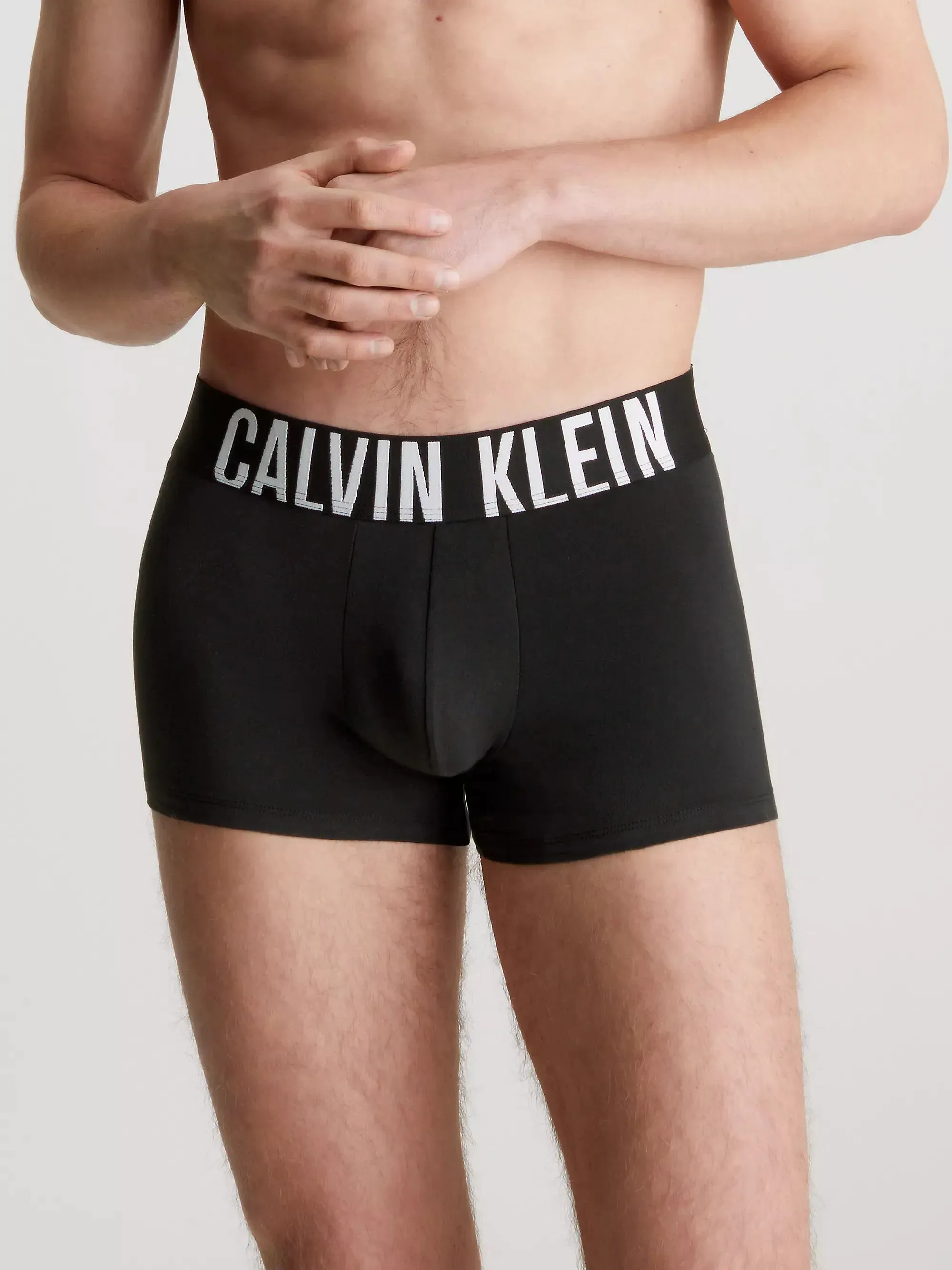 Calvin Klein INTENSE POWER 3 Pack Trunks Men Multicoloured Black/Grey Heather