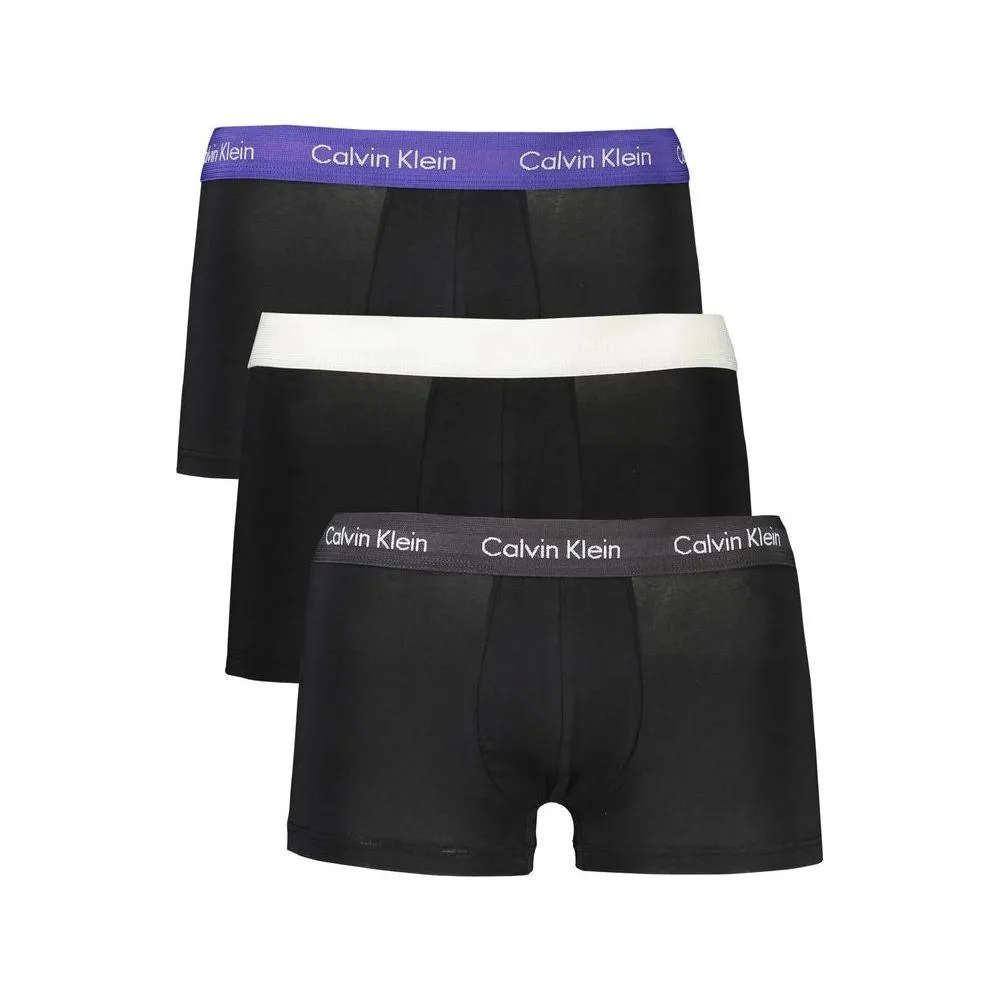 Calvin Klein Sleek Tri-Pack Elastic Waist Boxers