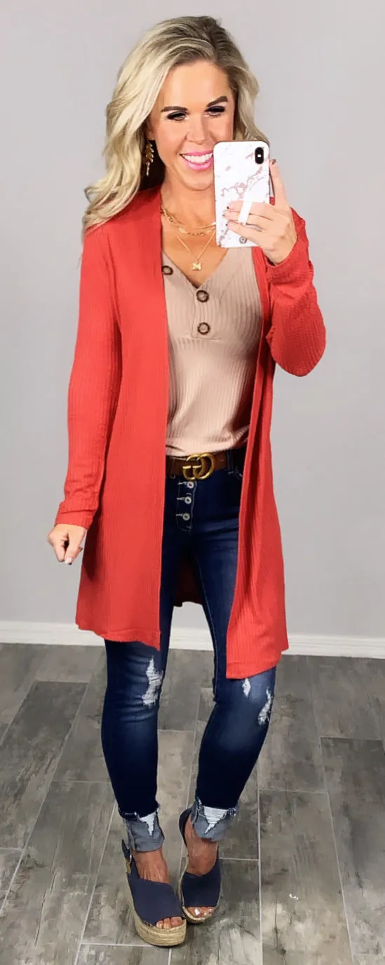 Carefree Days Cardigan - Multiple Colors