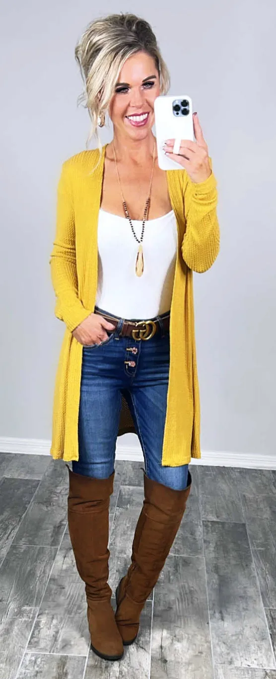 Carefree Days Cardigan - Multiple Colors