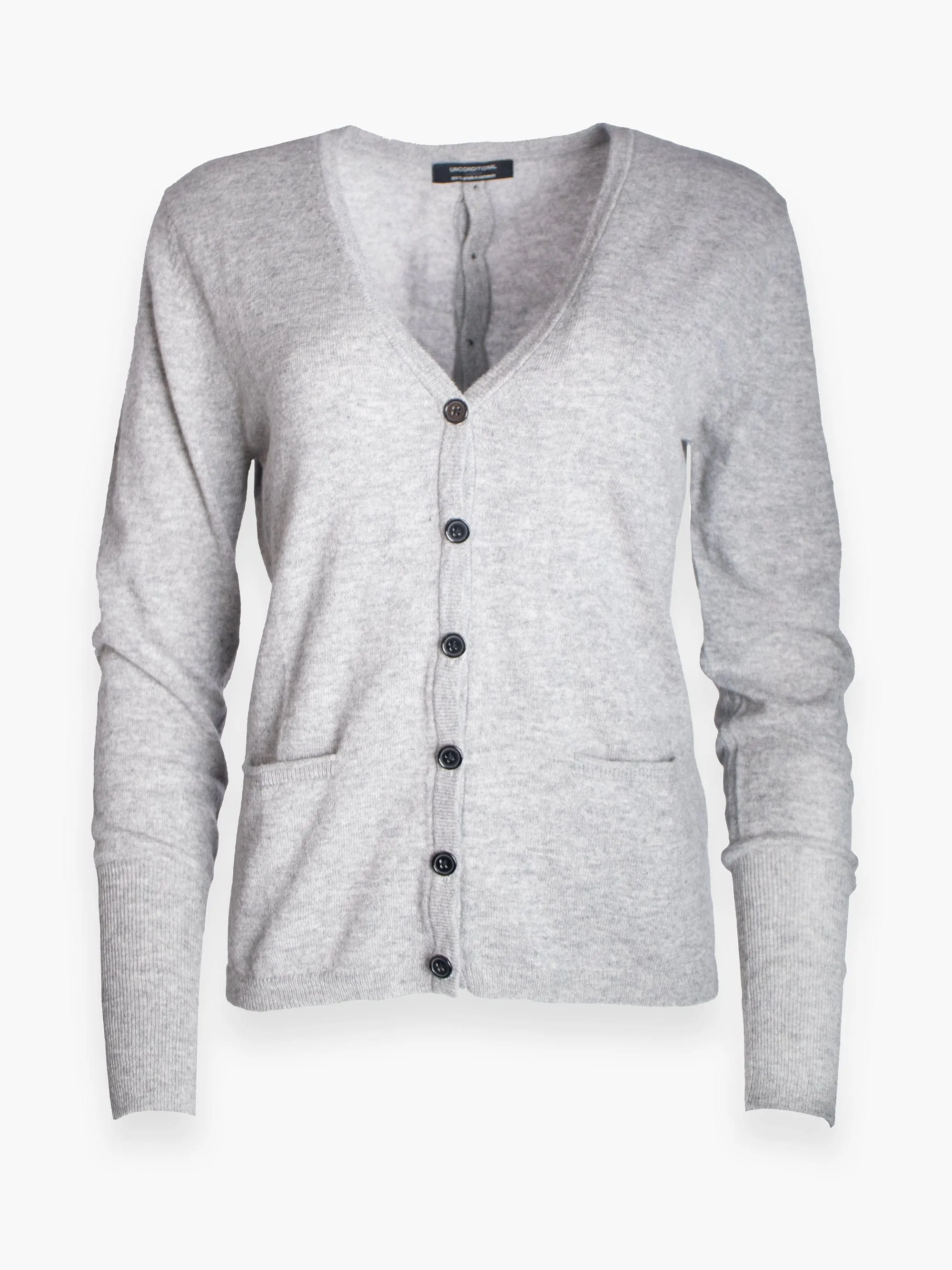 Cashmere Cardigan with Back Buttons