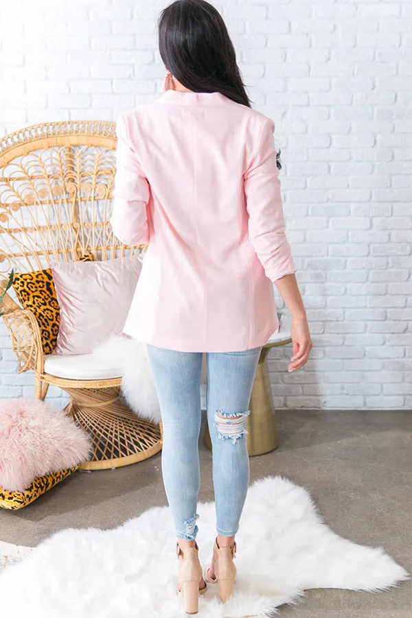 CEO of Chic Blazer in Pink