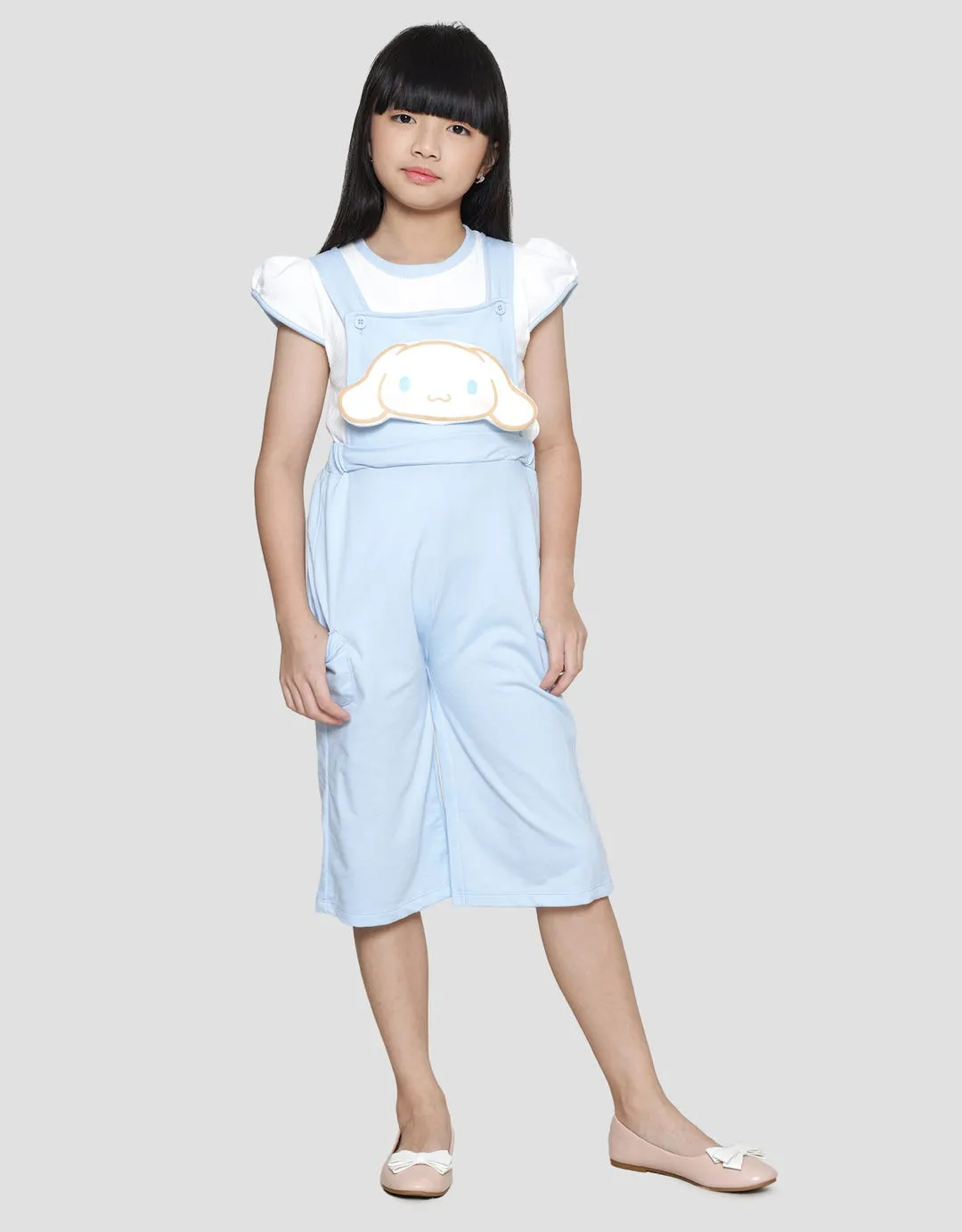 Character Girl Cinnamoroll Overall Jumpsuit Anak Perempuan