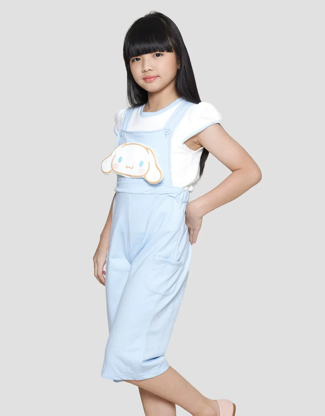 Character Girl Cinnamoroll Overall Jumpsuit Anak Perempuan