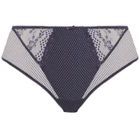 Charley High Leg Brief Storm Grey - Elomi