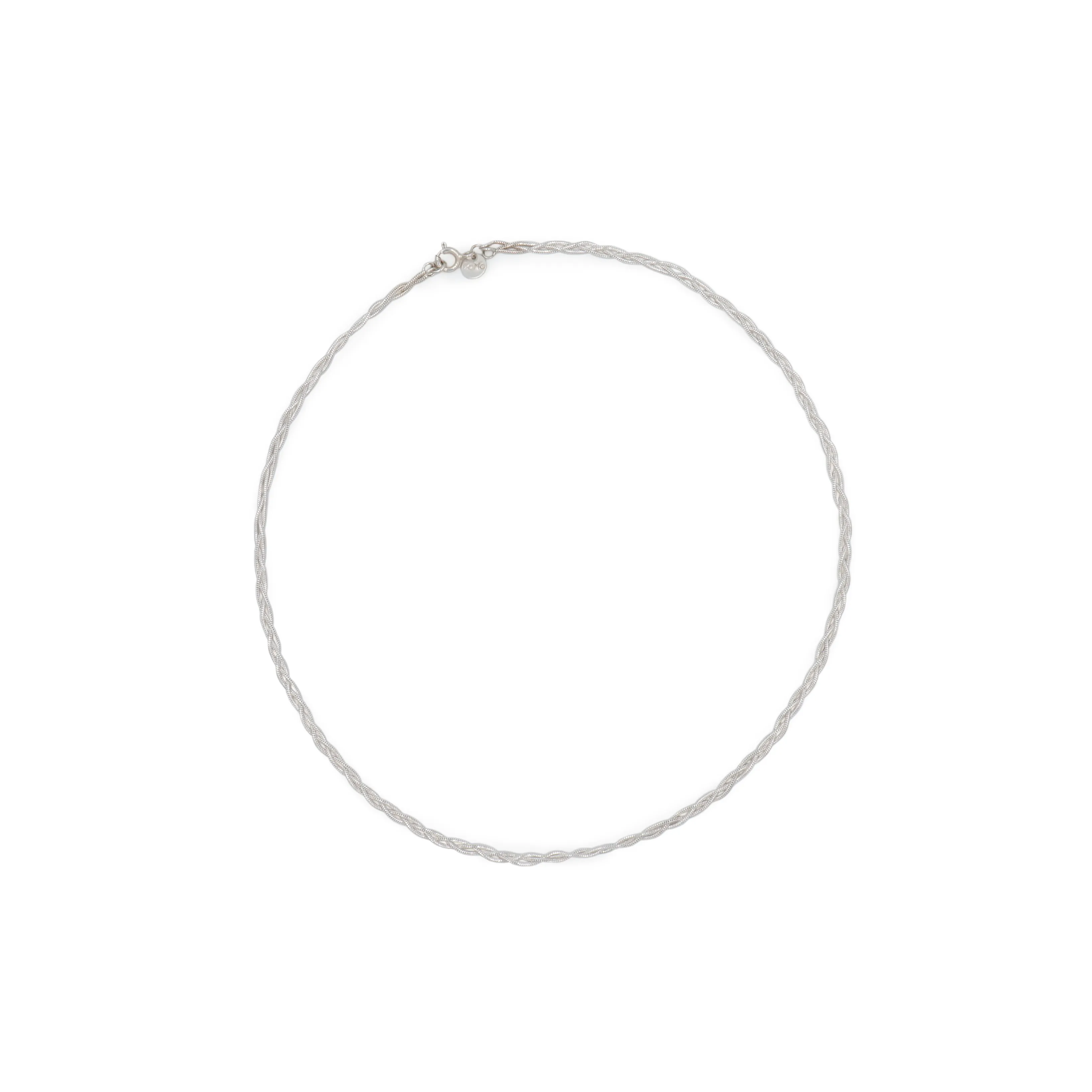 Collar Cadena Trenzada