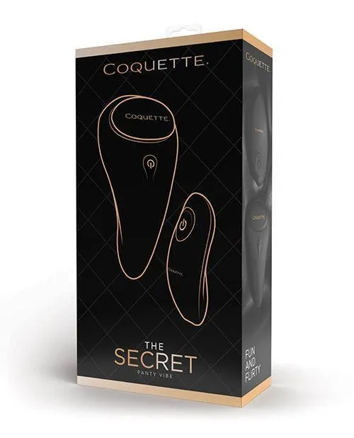 Coquette The Secret Panty Vibe - Black/rose Gold