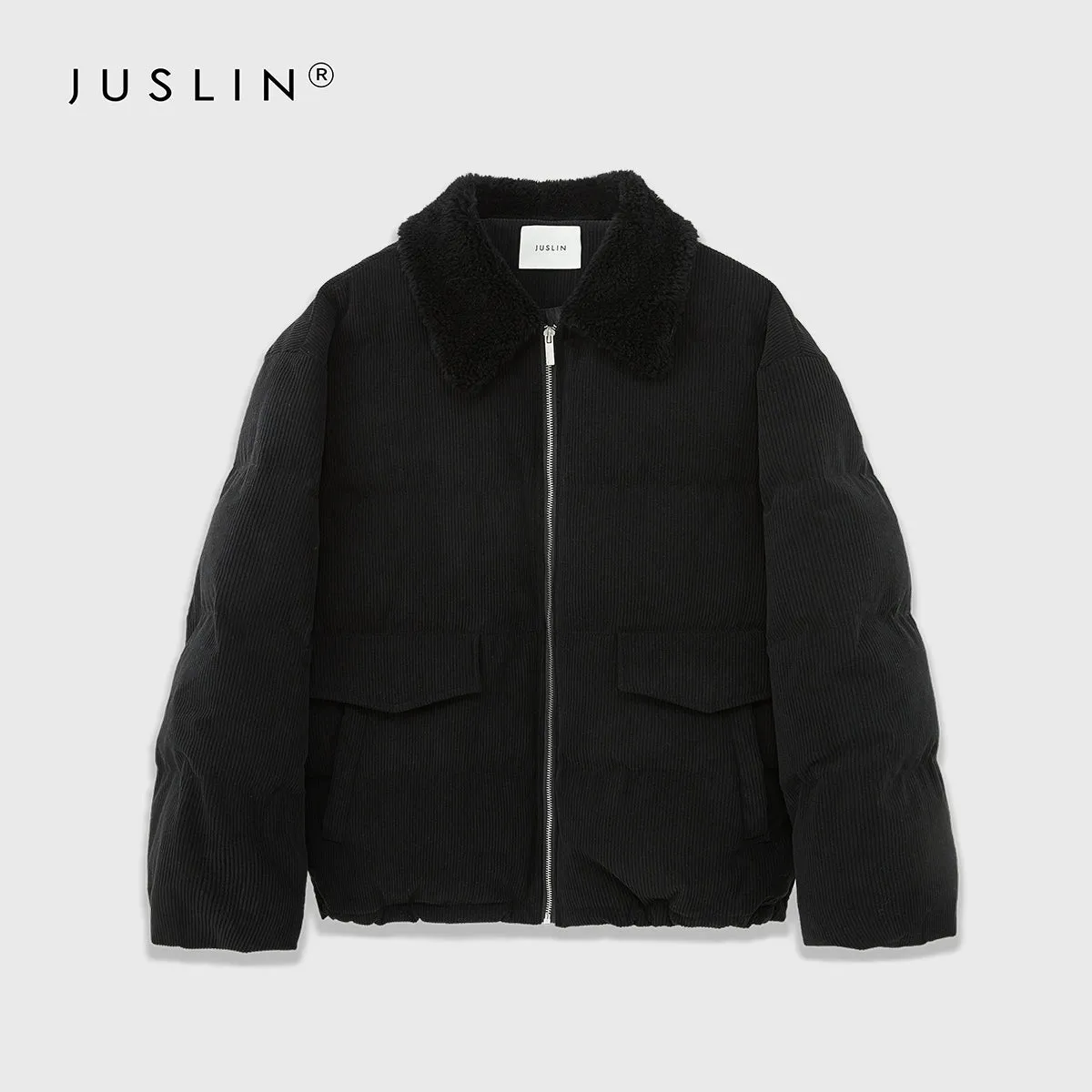 Corduroy Puffer Jacket