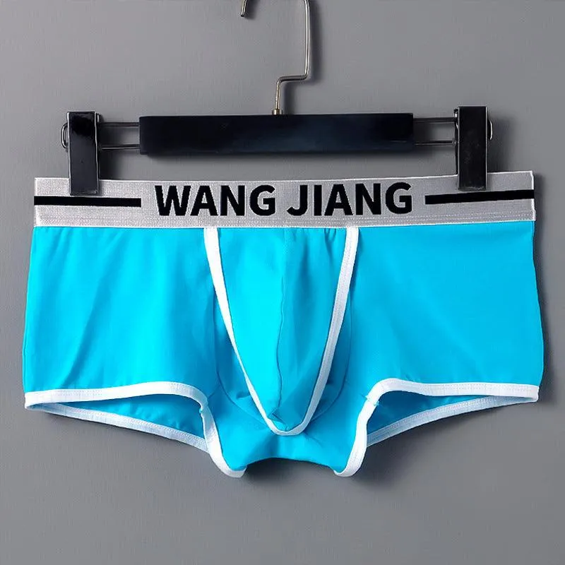 Cotton Men's Underwear Capsule Bag Separation Underwear Men's Solid Color Three-dimensional Cutting Cotton Underwear Men's