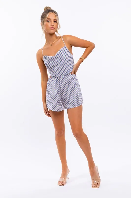 COWL NECK ROMPER