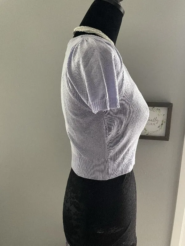 Cropped Short Sleeve Cardi/Bolero