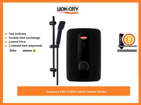 Europace EWH 2100W Instant Shower Heater