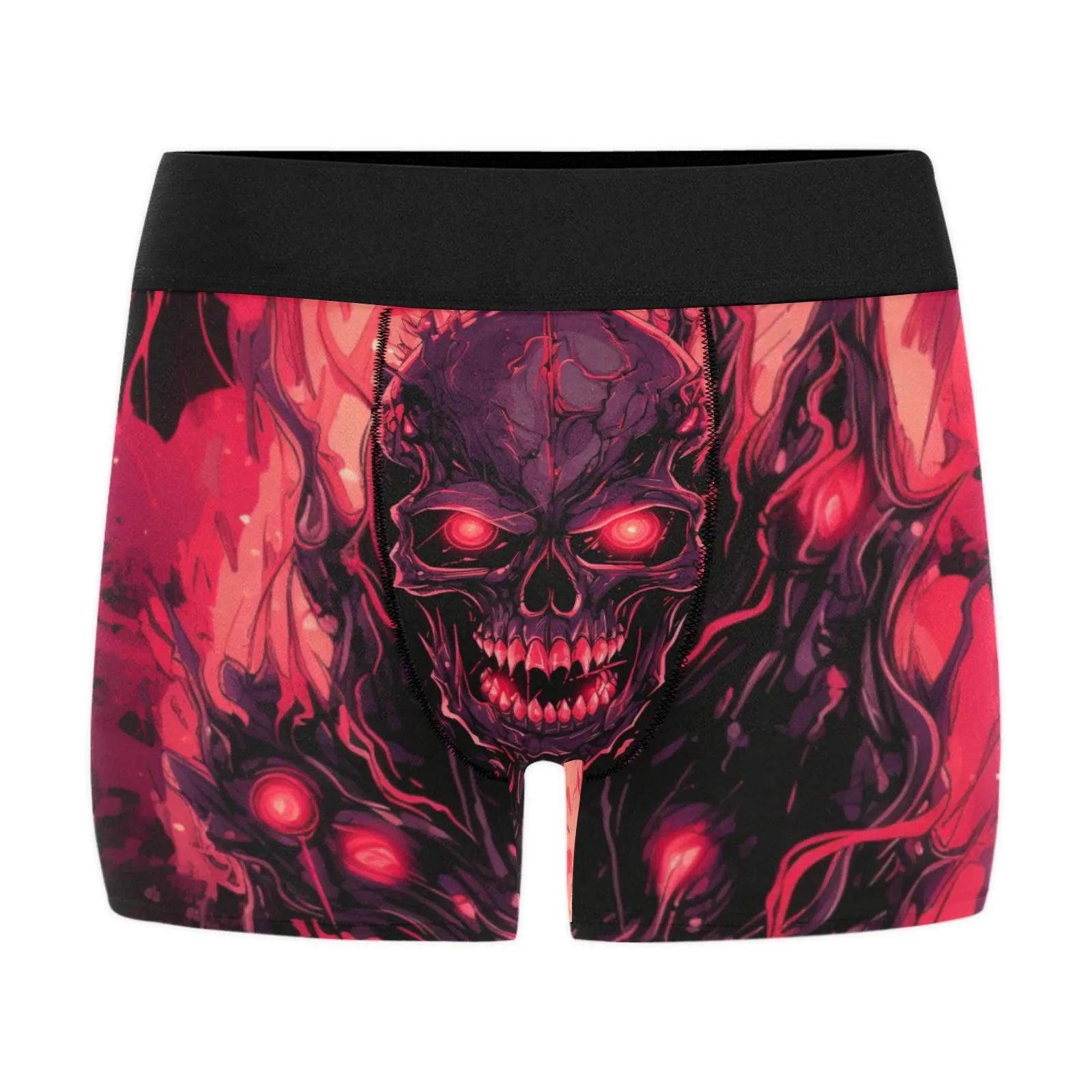 Evil Smiling Skull Boxer Briefs
