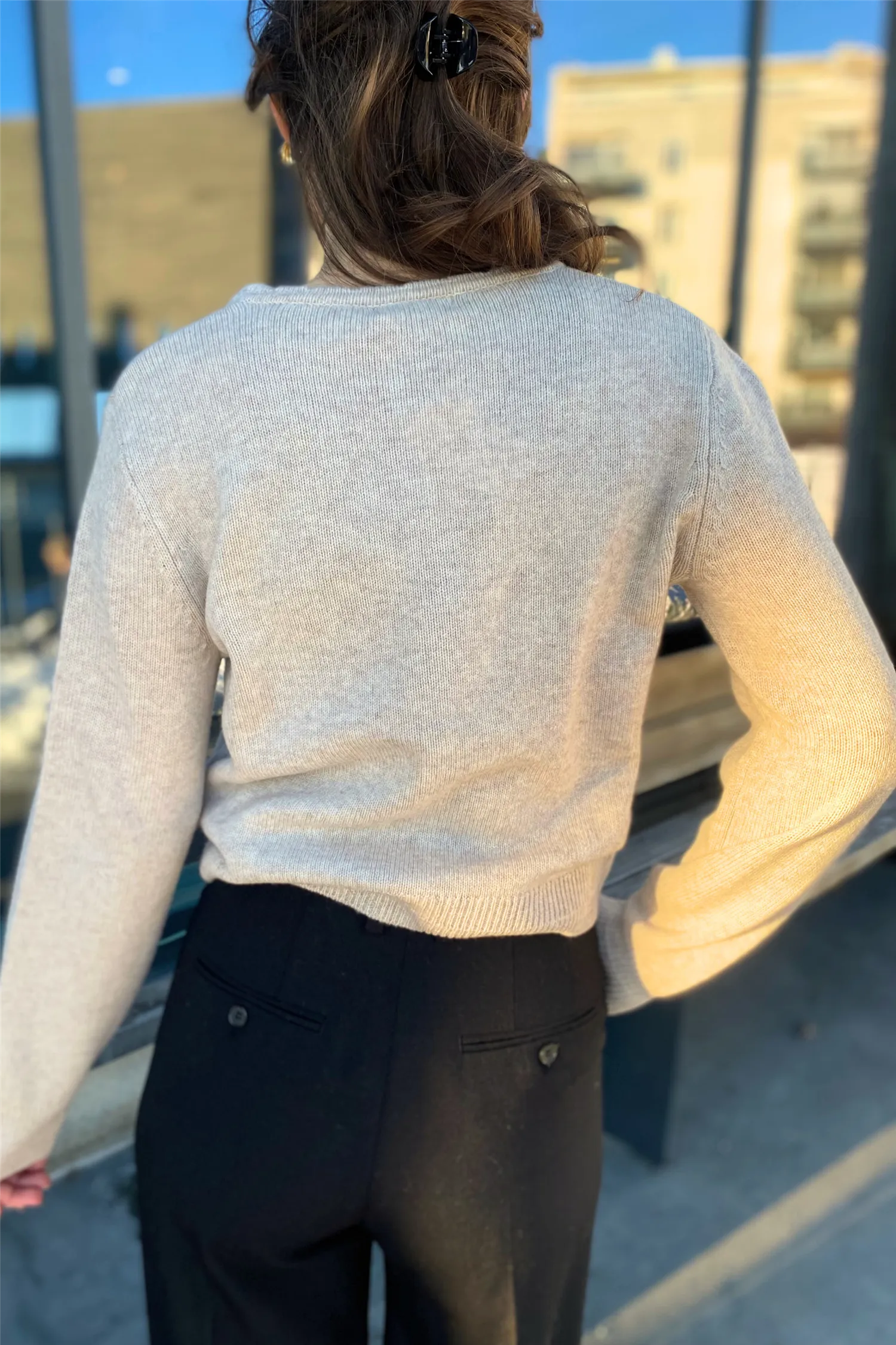 Faith Cardigan Sand