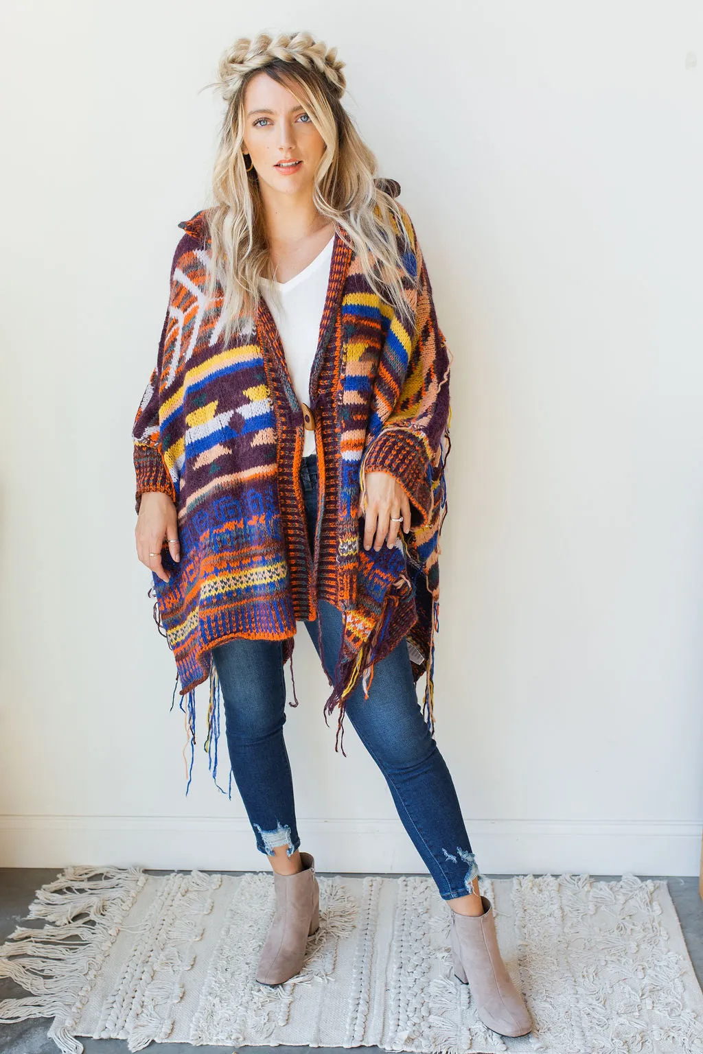 follow the arrow poncho