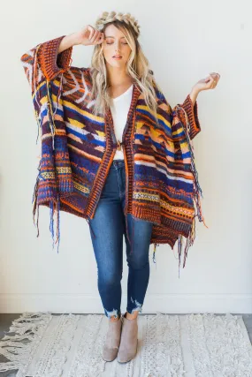follow the arrow poncho