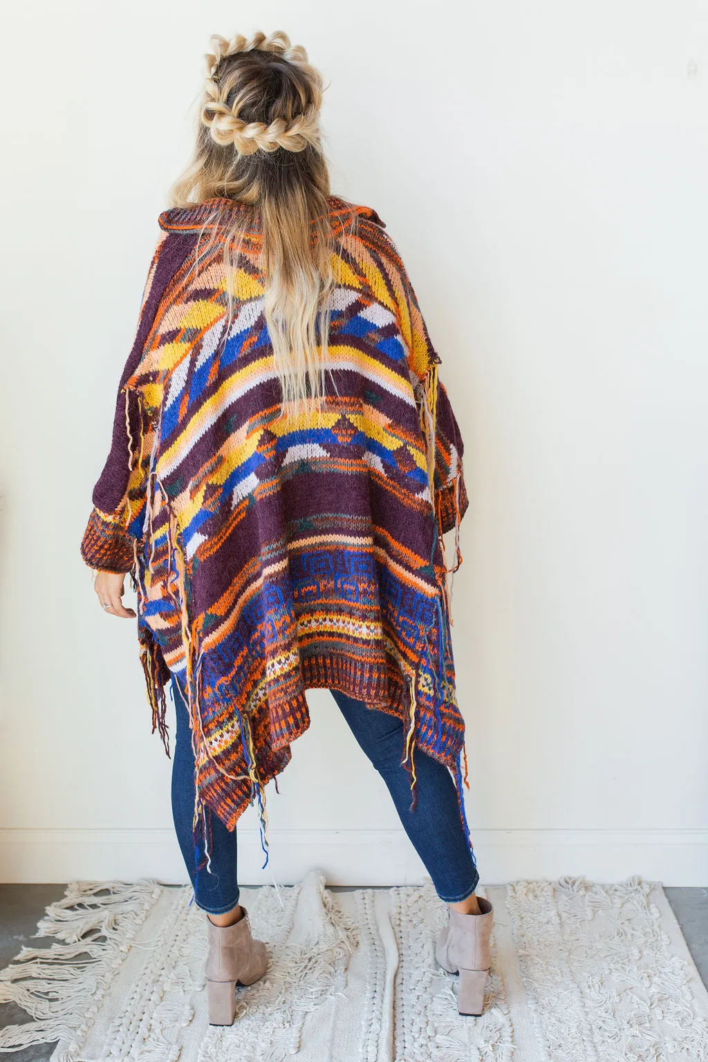 follow the arrow poncho