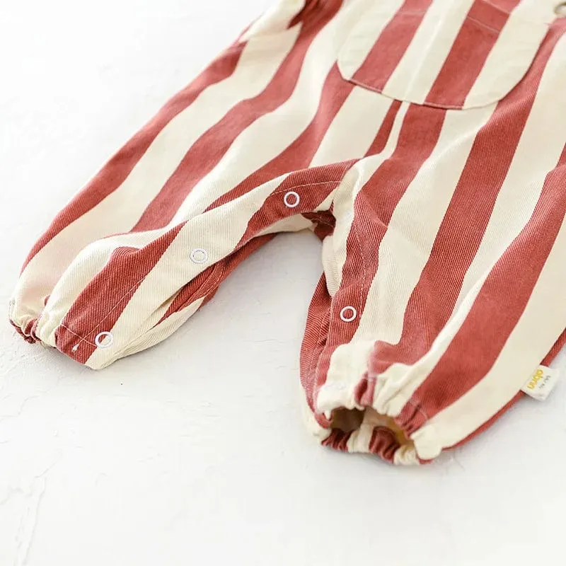 Front Pocket Baby Overall