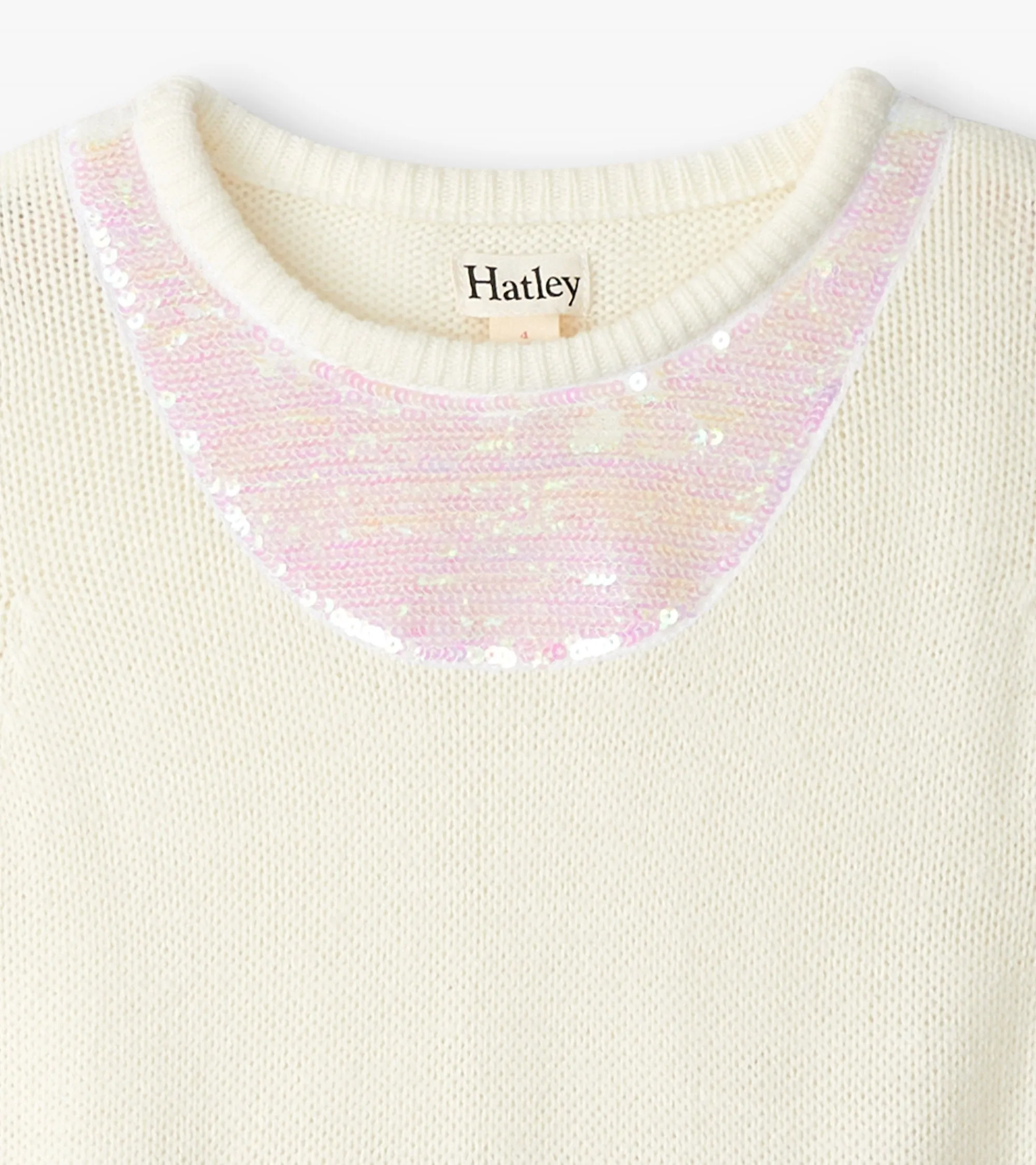 Girls Rose Violet Sweater Dress