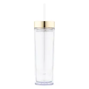 Gold Drink Tumbler - 16 oz