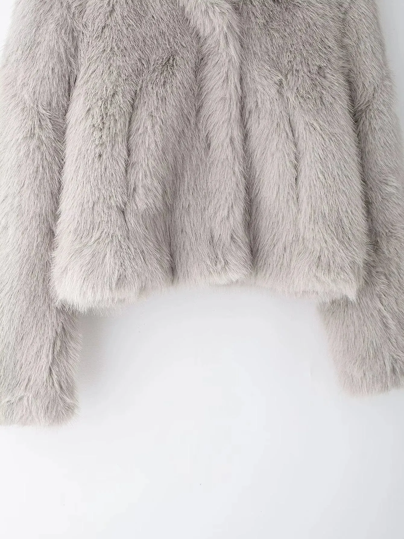 Haley Faux Fur Crop Jacket