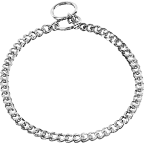 Herm Sprenger Metal Chrome Collar - Small Link 3mm