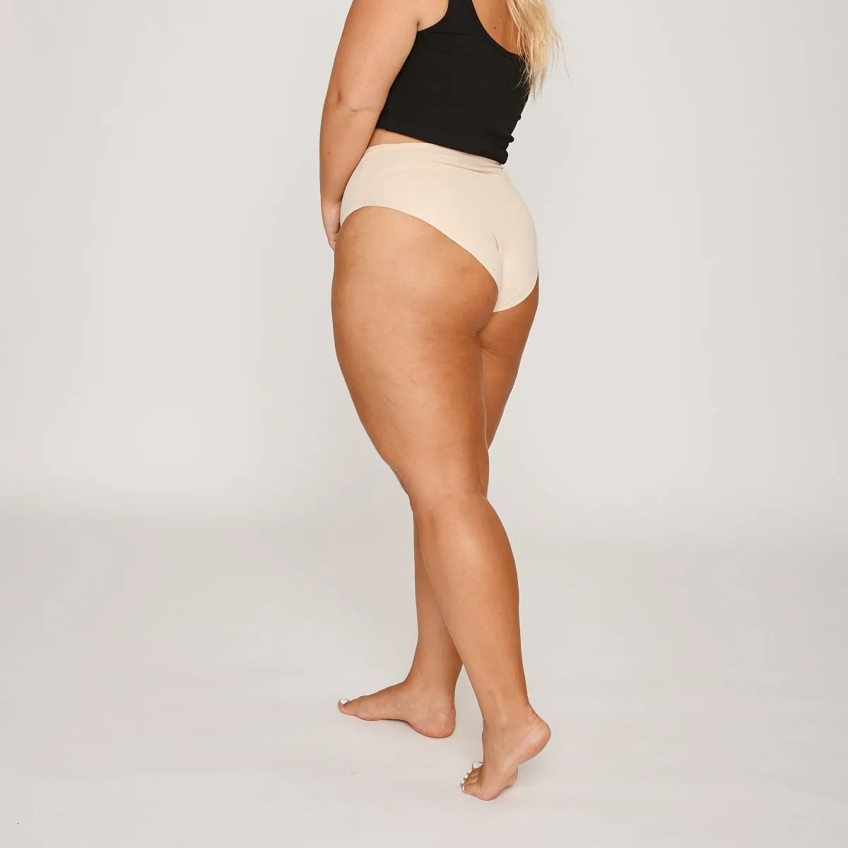 High-Rise Bikini Brief - Seamless Ultrasmooth - Buttermilk