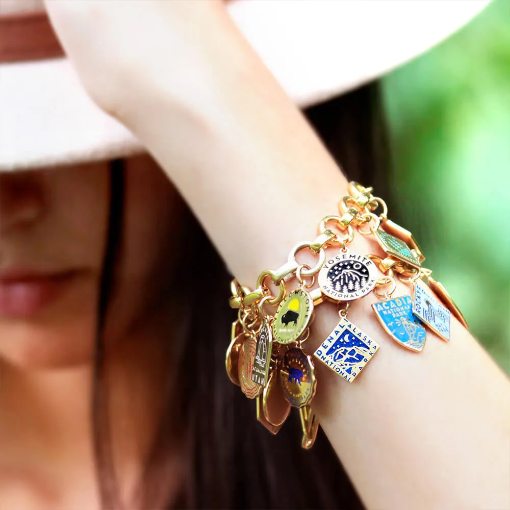 Hot Springs National Park Charm, Solid Gold