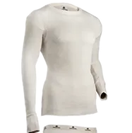 Indera Mills 822LS Maximum Weight Long John Thermal Long Sleeve Shirt