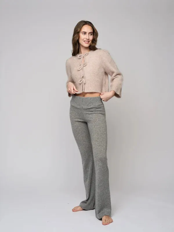 Ivy Chunky Cardigan - Beige Melange