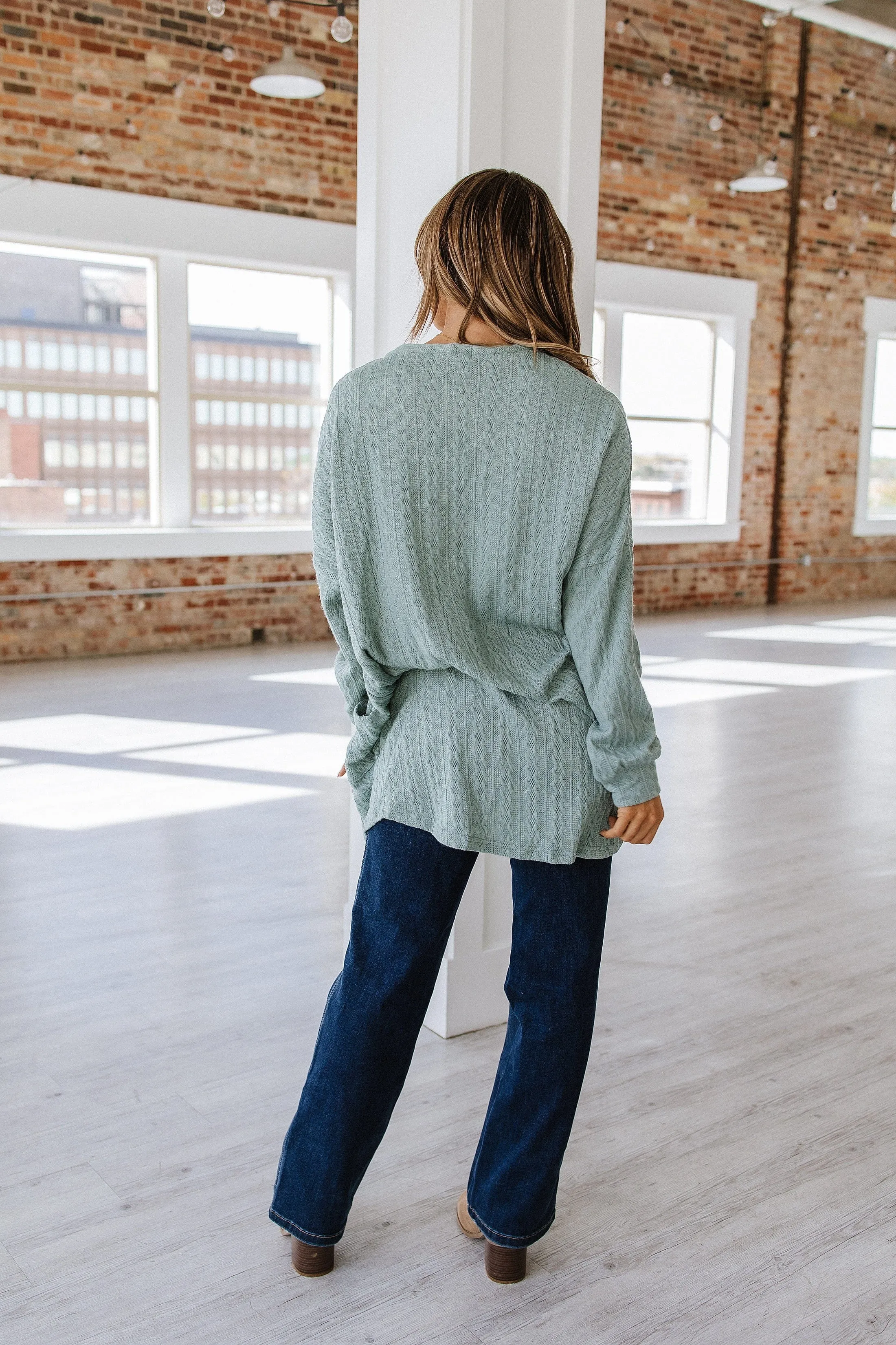 Jerilyn Textured Knit Cardigan | DROPSHIP
