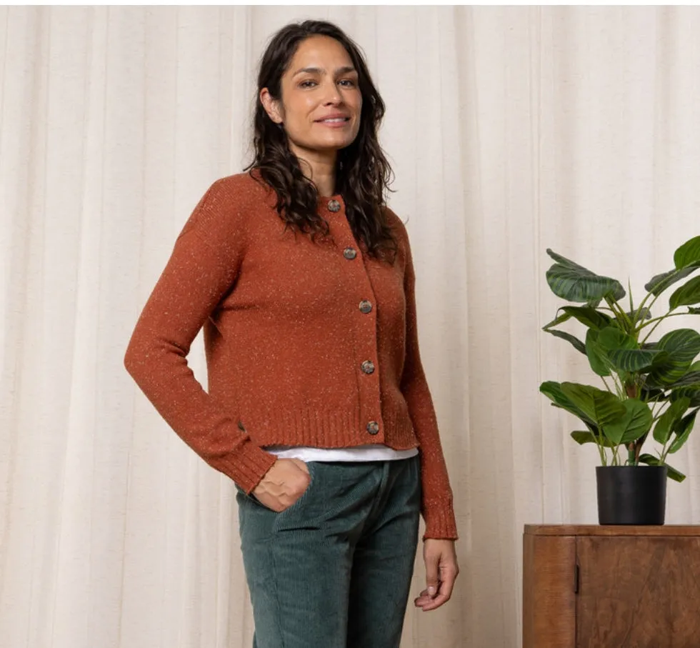 June Neppy Knit Cardigan
