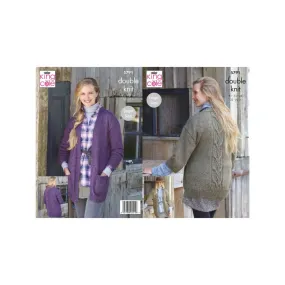 King Cole Homespun DK Knitting Pattern 5791