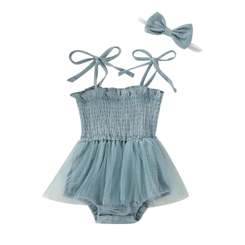 Kjoll Baby Tulle Dress and Headband