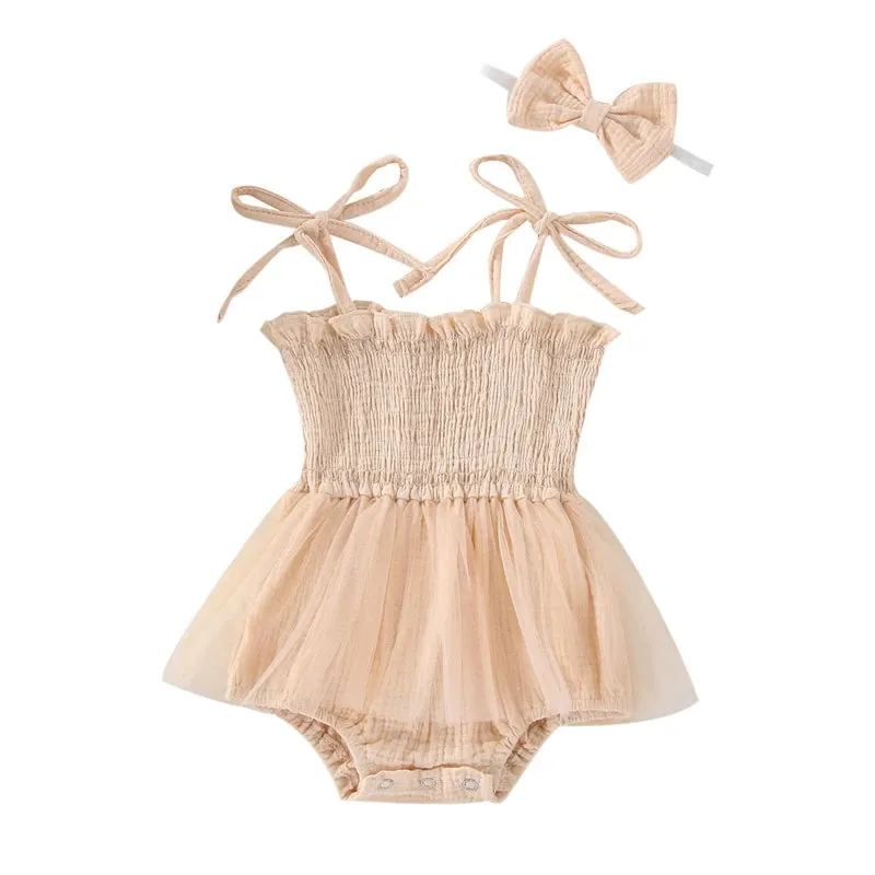 Kjoll Baby Tulle Dress and Headband